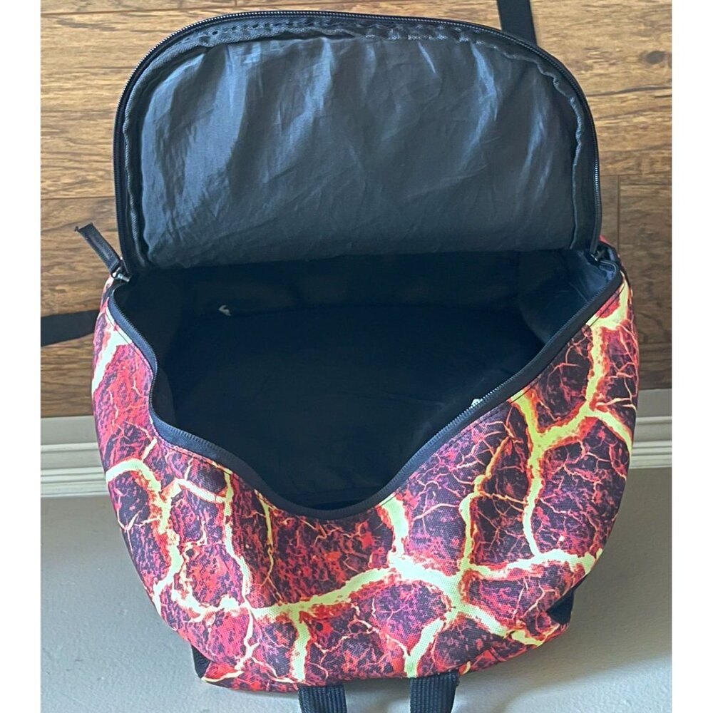 Hurley Lava Graphic Backpack Rucksack School Bag Skater Daypack Surfing Work Bag - Picture 4 of 6